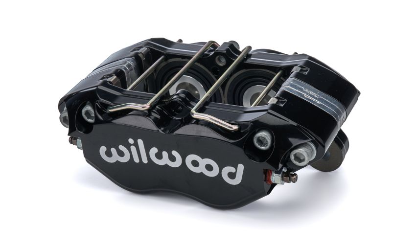Wilwood 120-15131-BK Caliper-Dynapro Dust-Boot 5.25in Mount - Blk 1.75in Pistons 1.00in Disc