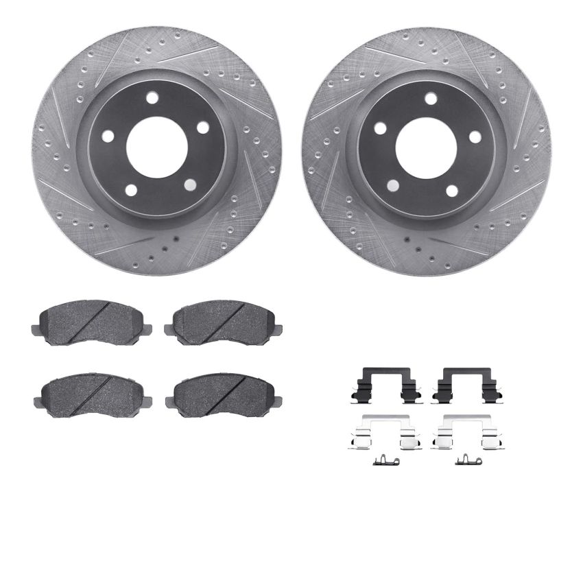 Dynamic Friction 7512-39026 Rotor Kit