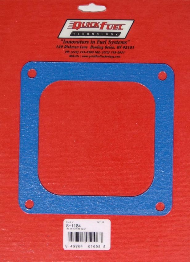 QUICK FUEL TECHNOLOGY QFT8-1104 4500 Open Flange Gasket - Non-Stick