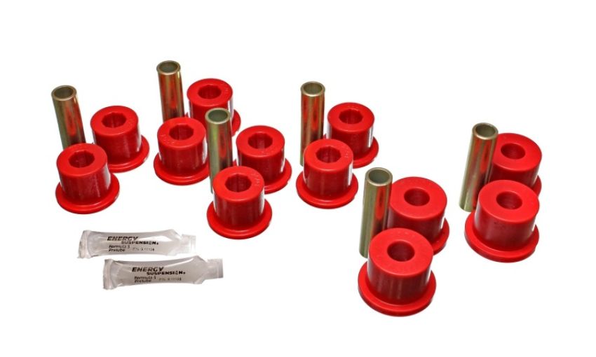 Energy Suspension 3.2107R Gm 2 & 4 X Rr Sprg Bush - Red