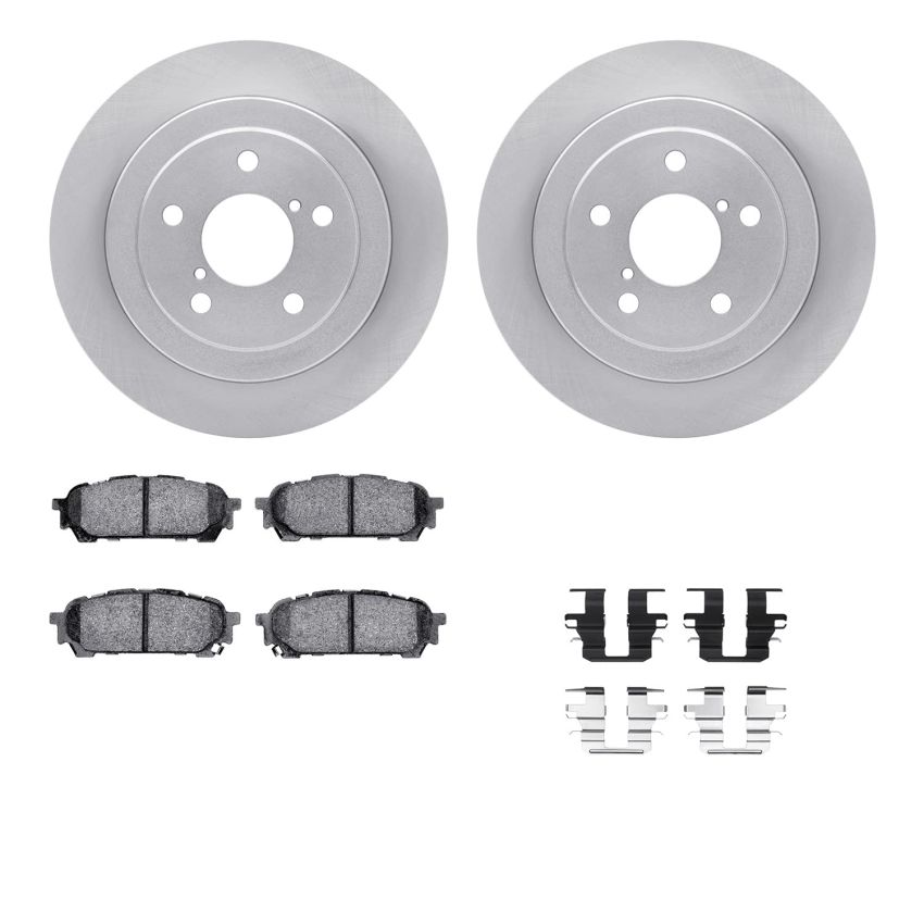 Dynamic Friction 6512-13077 Rotor Kit
