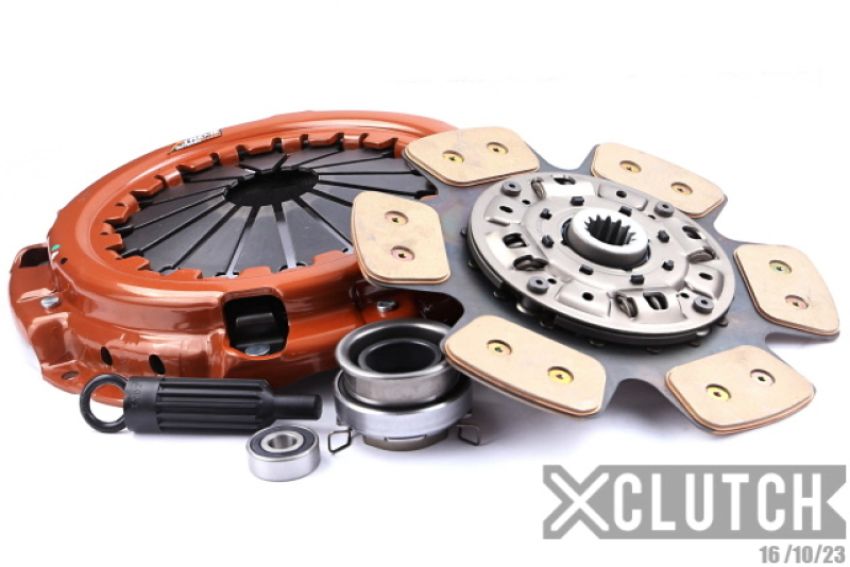 XCLUTCH XKTY30002-1B 93-95 Toyota Land Cruiser Base 4.5L Stage 2 Sprung Ceramic Clutch Kit
