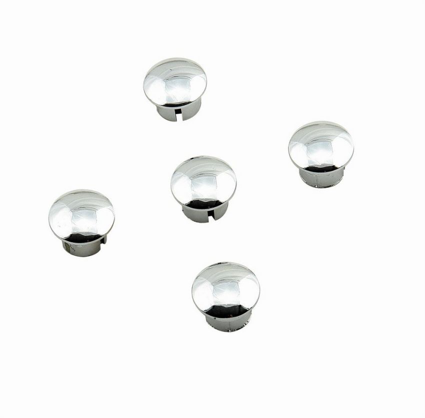 MR. GASKET MRG5104 Chrome Wheel Plugs (5) lug plugs