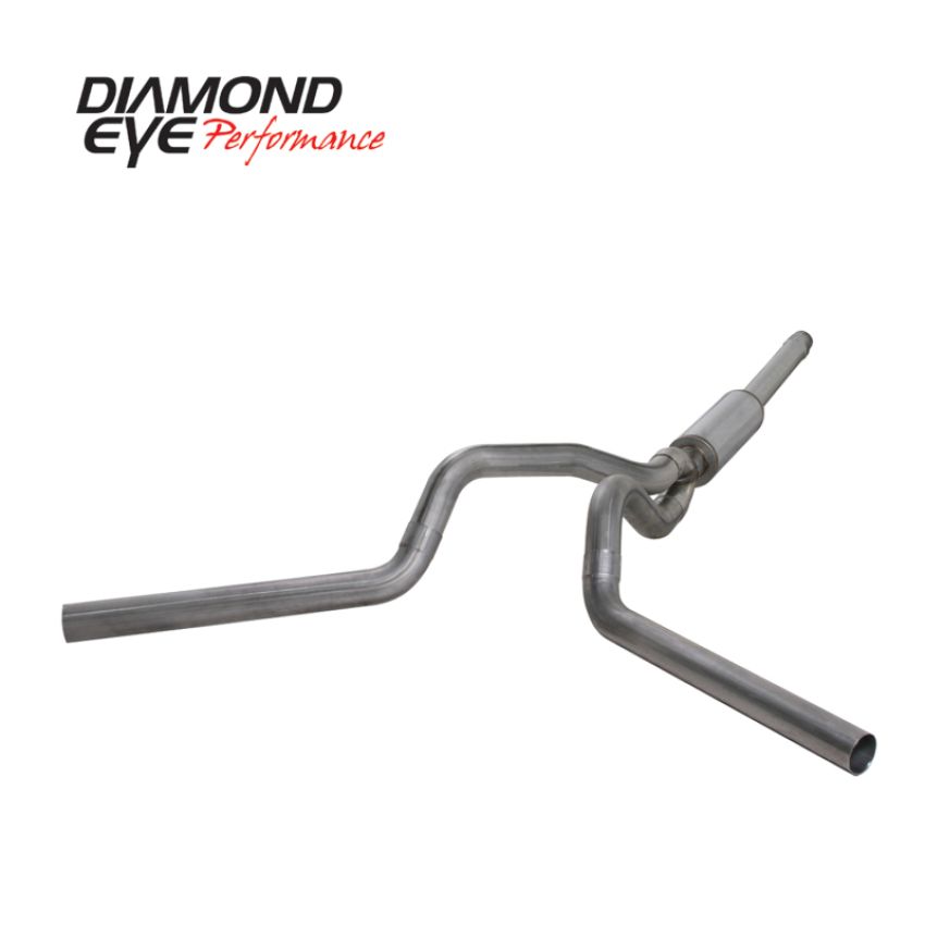 Diamond Eye Performance K4312S Diamond Eye KIT 4in CB DUAL SS: 94-97 FORD 7.3L F250/F350 PWRSTROKE