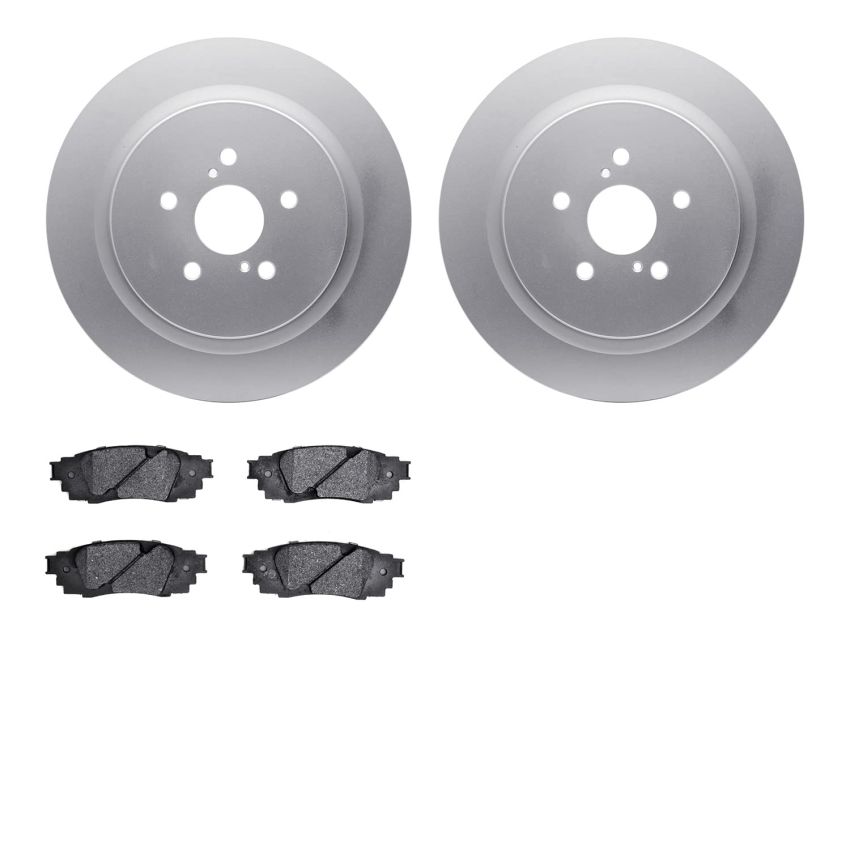 Dynamic Friction 4502-75053 Rotor Kit