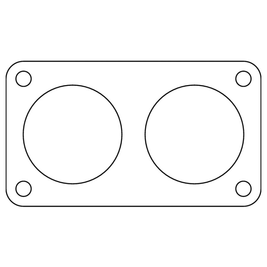 Cometic Gasket C15100 Cometic Ford 5.0/5.8/7.0/7.5L .020in Fiber Truck Throttle Body Gasket - 1985-1997