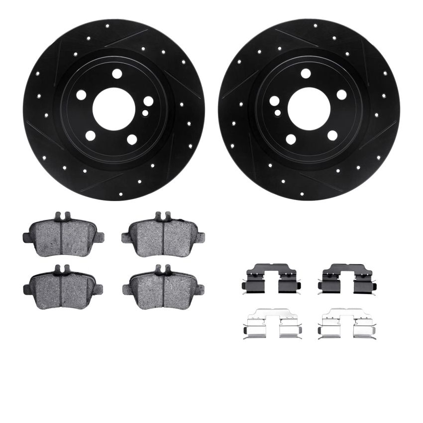 Dynamic Friction 8512-63066 Rotor Kit