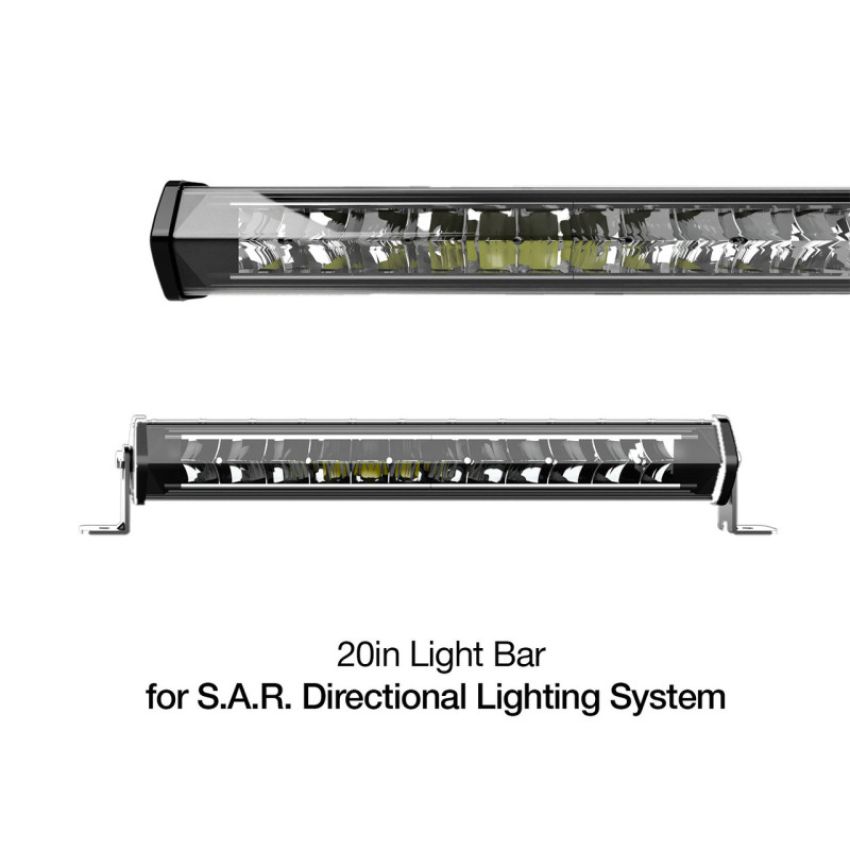 XKGLOW XK-SAR-1W XK Glow White Housing SAR Light Bar - Emergency Search and Rescue Light 20In