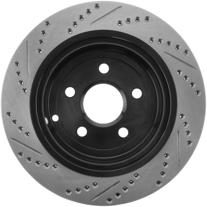 Stoptech 127.62113L Slotted & Drilled Sport Brake Rotor
