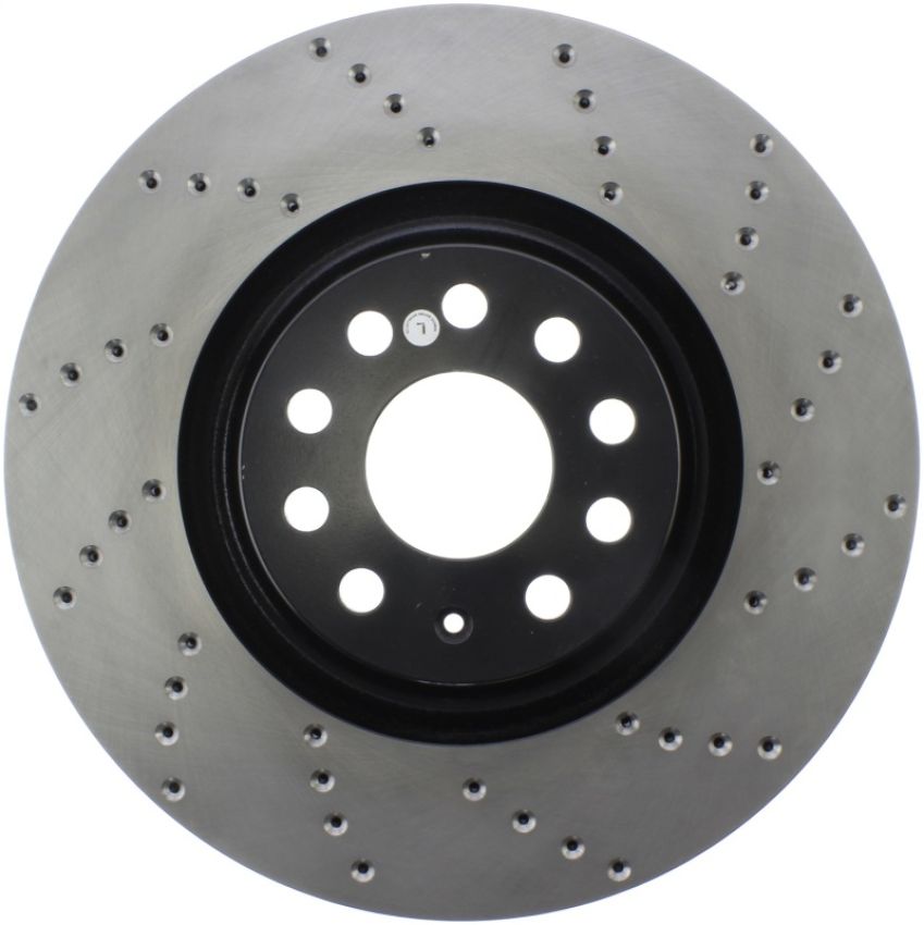 Stoptech 128.33144L Drilled Sport Brake Rotor
