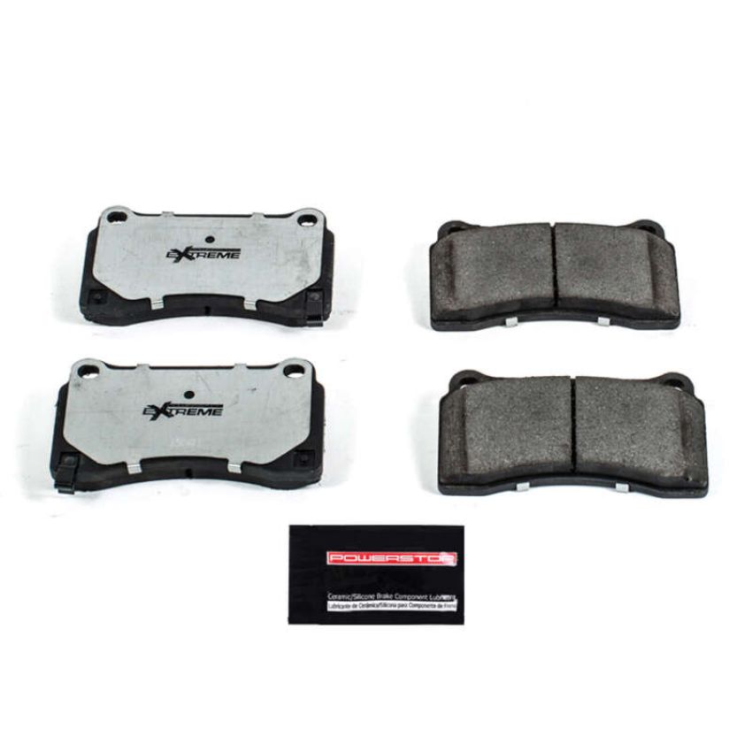 PowerStop Z26-1383 PowerStop - Z26 Performance Carbon-Fiber Ceramic Brake Pads with Hardware Kit