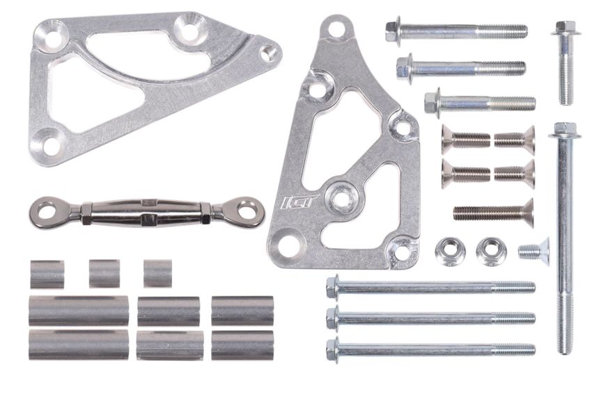 ICT BILLET ICT551799-3 LS Truck Passenger Alter nator Relocation Bracket