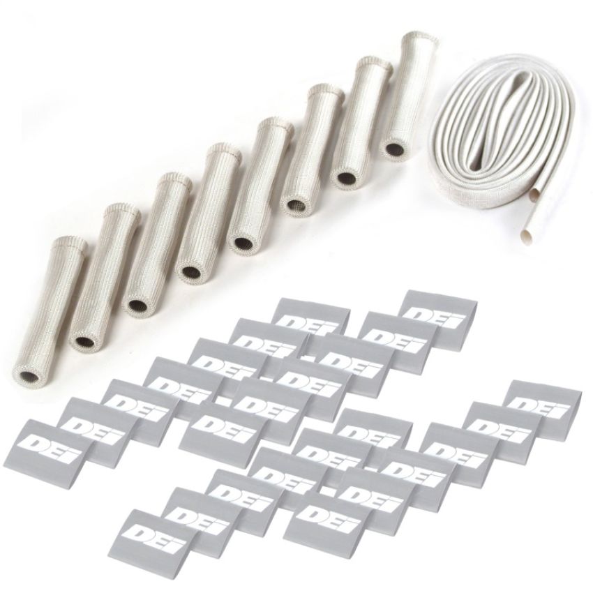 Design Engineering 10702 Protect-A-Boot & Wire Kit Silver 8 Cylinder