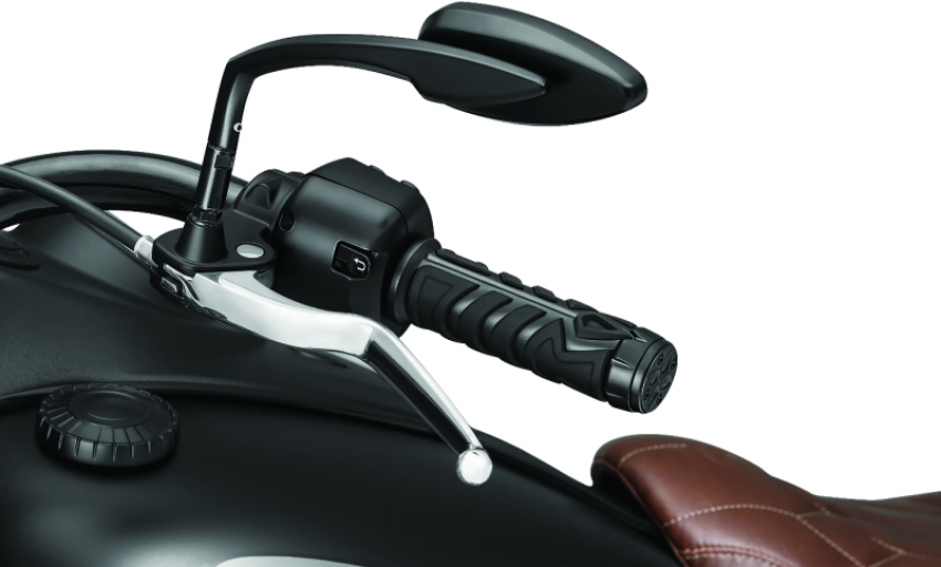 Kuryakyn 5753 Spear Grips For Indian Black