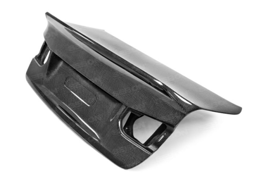 Seibon TL1213BMWF30-C-S 12-13 BMW F30 CSL Style Carbon Fiber Trunk - Shaved
