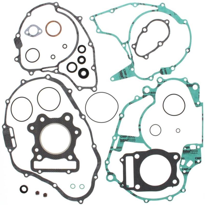 Vertex Pistons 811900 Vertex Gaskets 88-00 Honda TRX300 Fourtrax Complete Gasket Kit w/ Oil Seals
