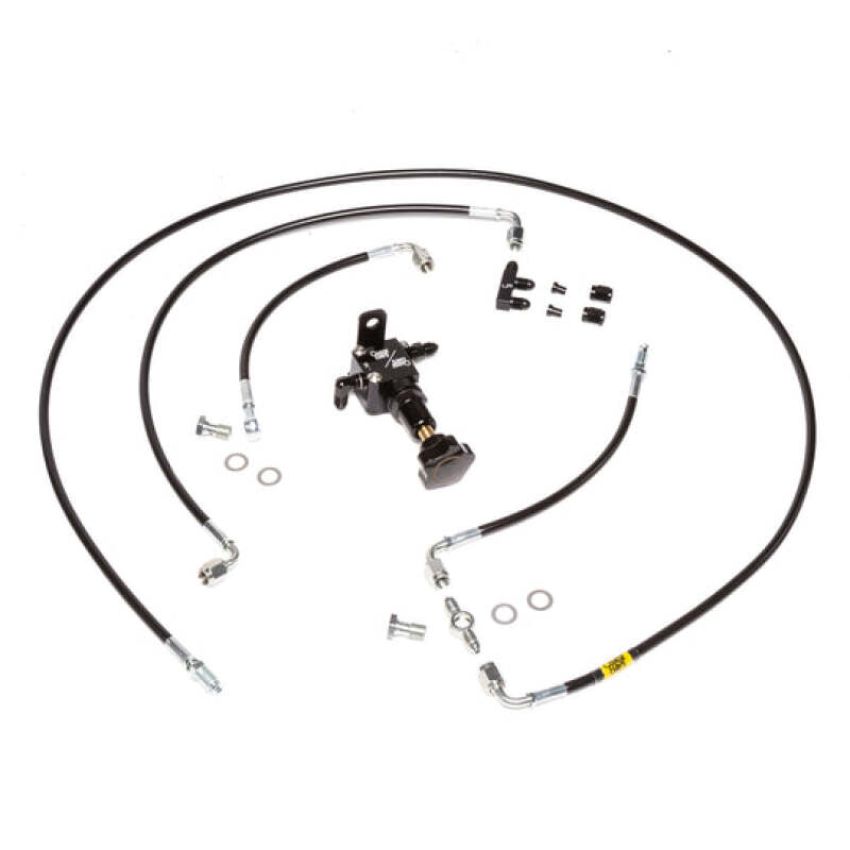 Chase Bays CB-H-9600OEMC12-RHD 96-00 Honda Civic (w/Large Rear Outlets/ABS MC/RHD) Brake Line Relocation
