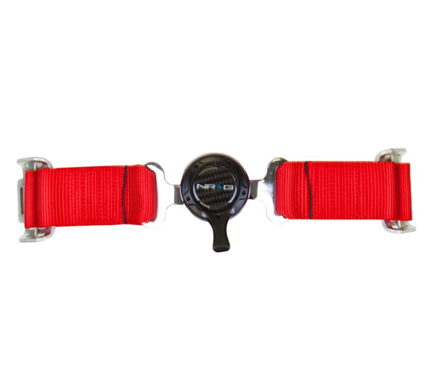 NRG SBH-4PCRD 4PT 2in. Seat Belt Harness / Cam Lock - Red
