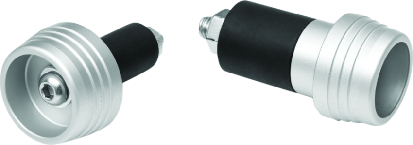 Kuryakyn 3817 Lodestar Rear Axle Slider Silver