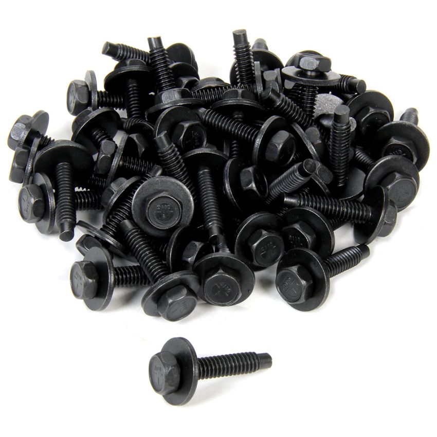 ALLSTAR PERFORMANCE ALL16553-50 Body Bolt 1-1/8in 50pk Black
