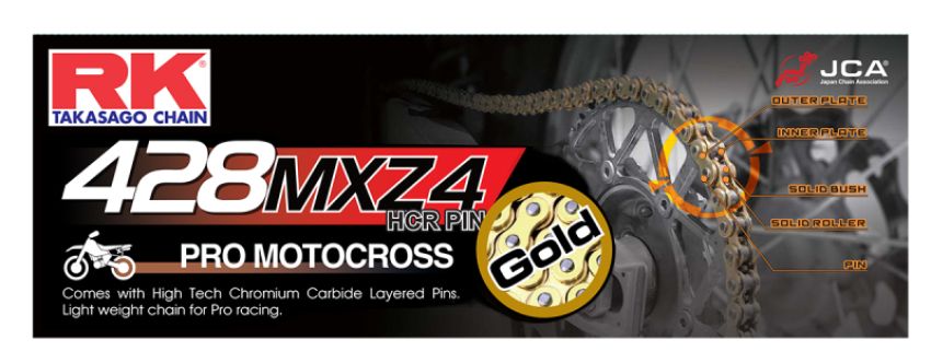 RK Chain GB428MXZ4-120 GB428MXZ4-120 - Gold