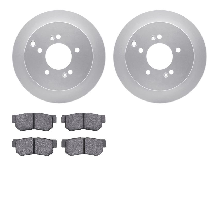 Dynamic Friction 4502-03154 Rotor Kit