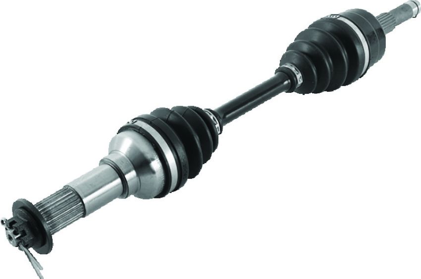 QuadBoss 609227 2007 Yamaha YFM450 Grizzly 4x4 (04) Front Left Side Rugged Axle