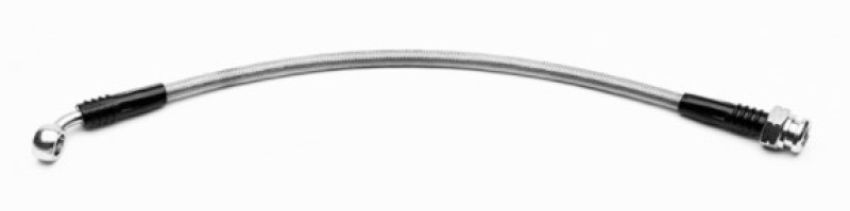 Wilwood 220-8514 13in OAL Flexline -3 Hose to 45 Deg. Block M10 x 1.00 Bubble Flare