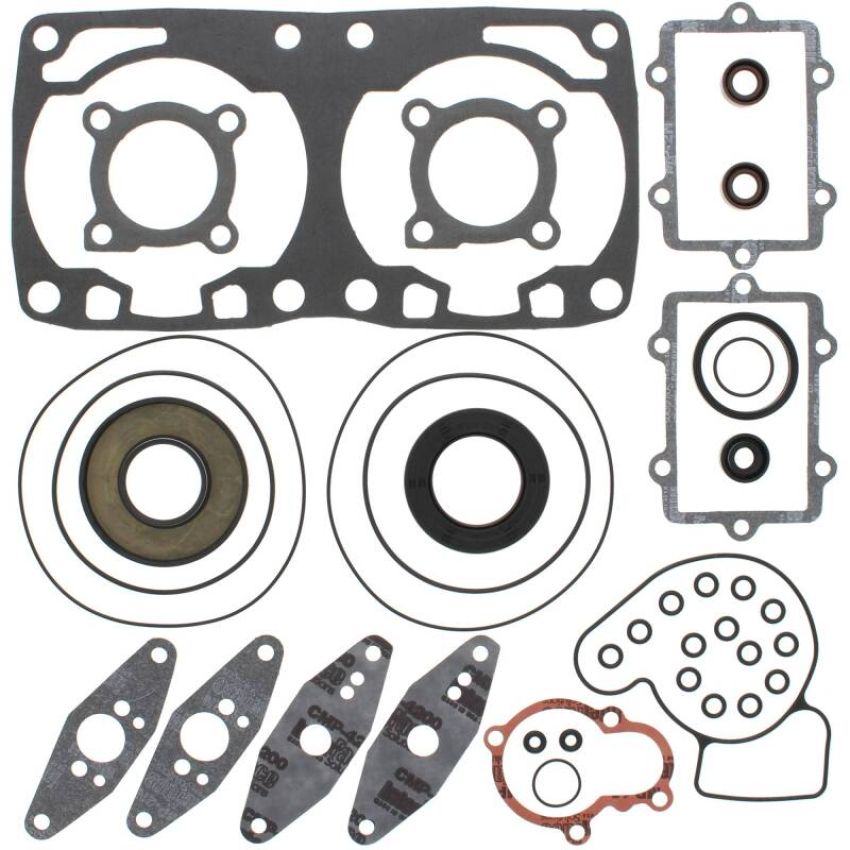 Vertex Pistons 711295 Vertex Gaskets 07-09 Arctic Cat Cross Fire 800 EFI Complete Gasket Kit w/ Oil Seals