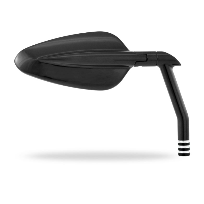 Burly Brand B16-1502B Radar Mirror Set - Black