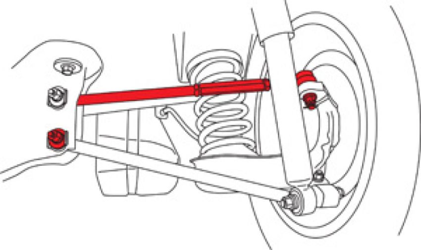 SPECIALTY PRODUCTS COMPANY 67495 SANTA FE ADJ. REAR ARM