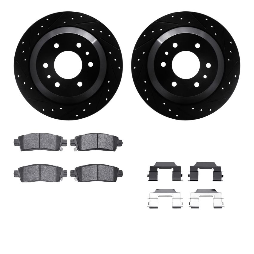 Dynamic Friction 8212-48134 Rotor Kit