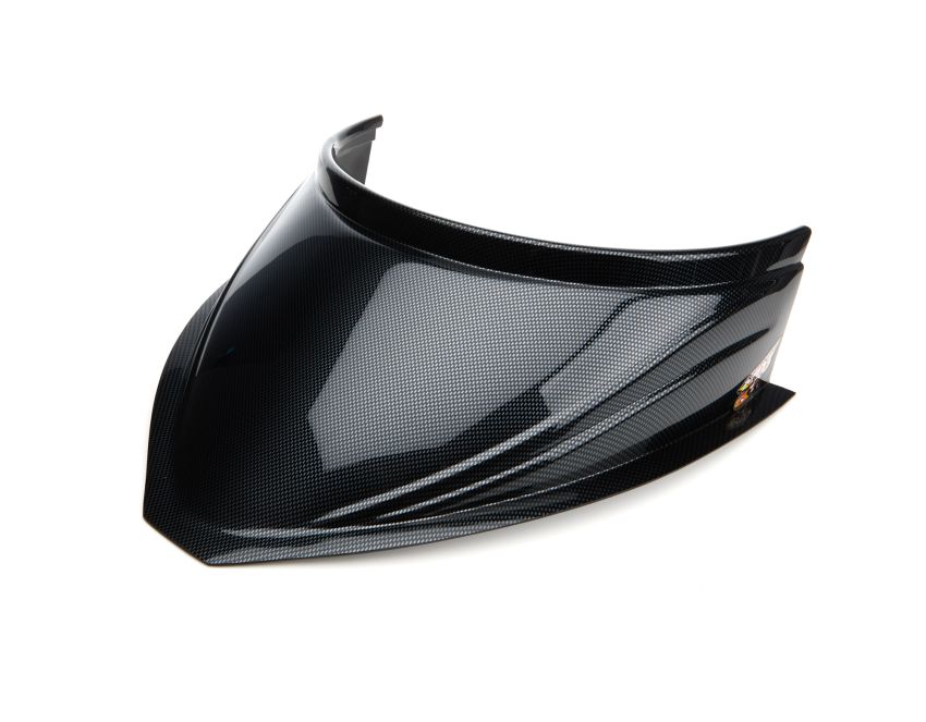 FIVESTAR FIV040-4118-CF MD3 Hood Scoop 5in Tall 18in Wide Curved CF look