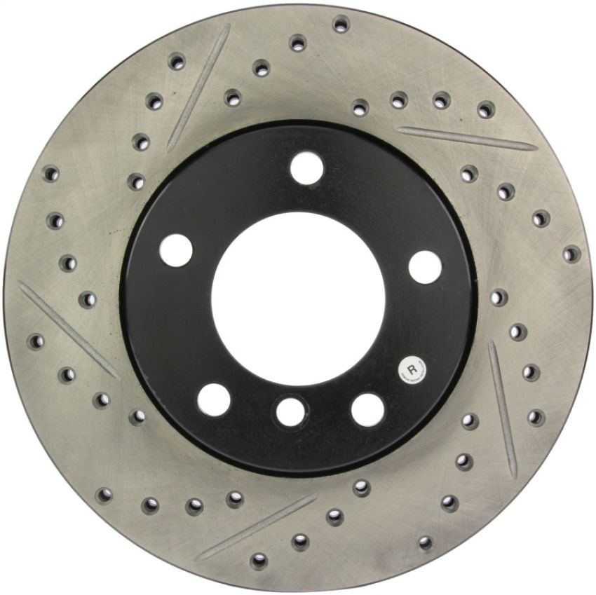 Stoptech 127.34029R Slotted & Drilled Sport Brake Rotor