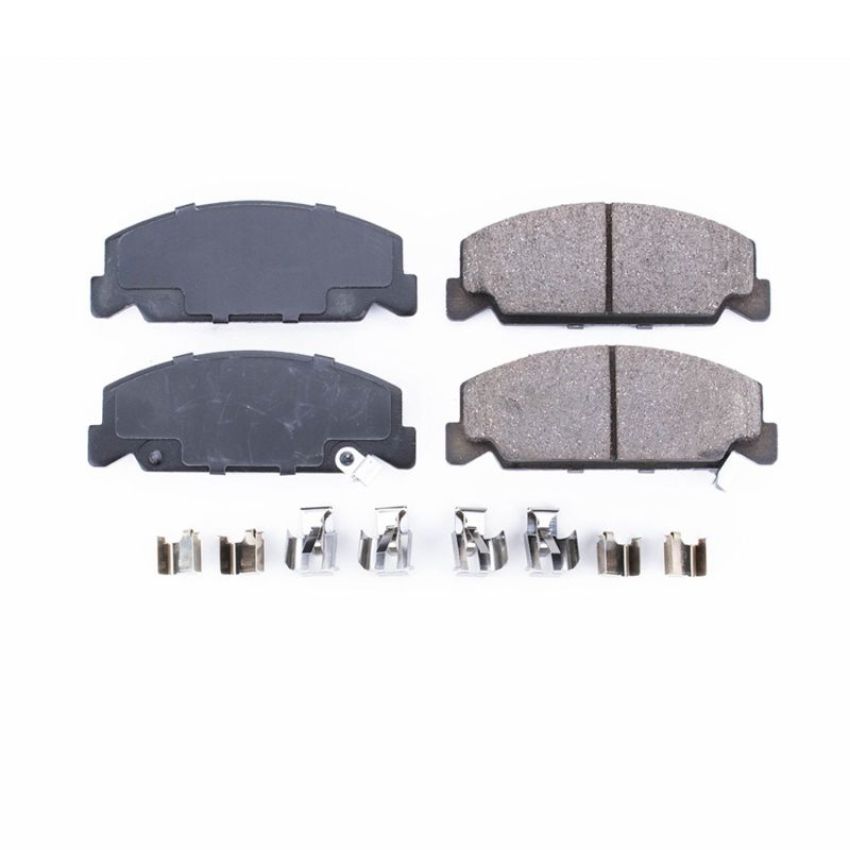 PowerStop 17-273 PowerStop - Z17 Low-Dust Ceramic Brake Pads with Hardware