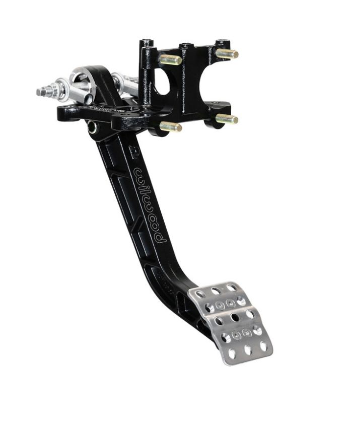 Wilwood 340-15076 Adjustable-Trubar Brake Pedal - Rev. Swing Mount - 5.1:1