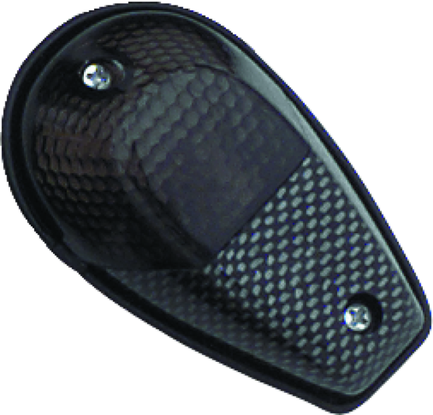 BikeMaster 268020 Universal Flush Mount Marker Light - Carbon/Smoke