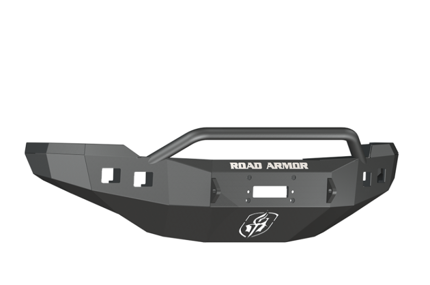 Road Armor 382R4B 11-14 Chevy 2500 Stealth Front Winch Bumper w/Pre-Runner Guard - Tex Blk