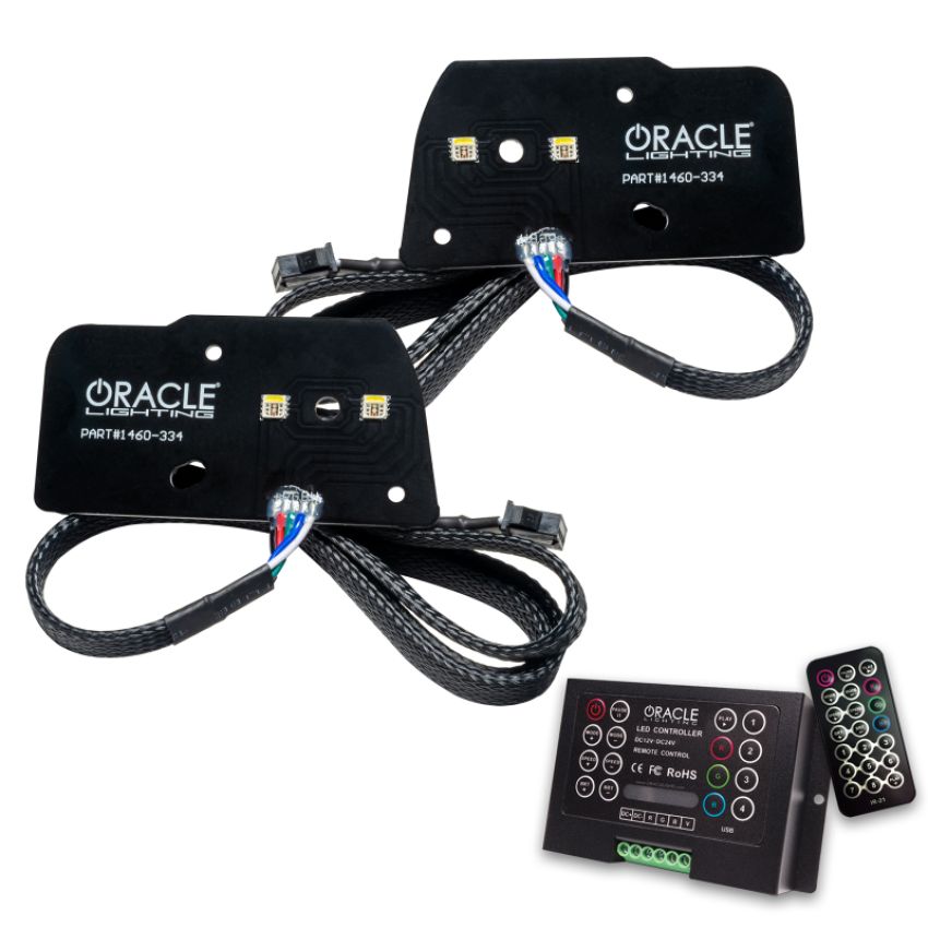 Oracle Lighting 1460-333 2021-2022 Ford F-150 ColorSHIFT(tm) RGB+W Headlight DRL Upgrade Kit