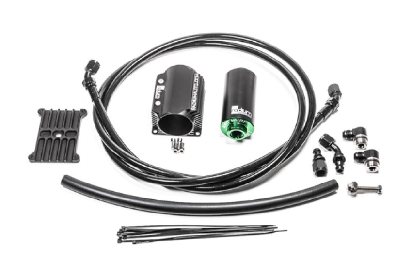 Radium Engineering 20-0455-05 FUEL HANGER FEED, FD RX7, MICROGLASS FILTER