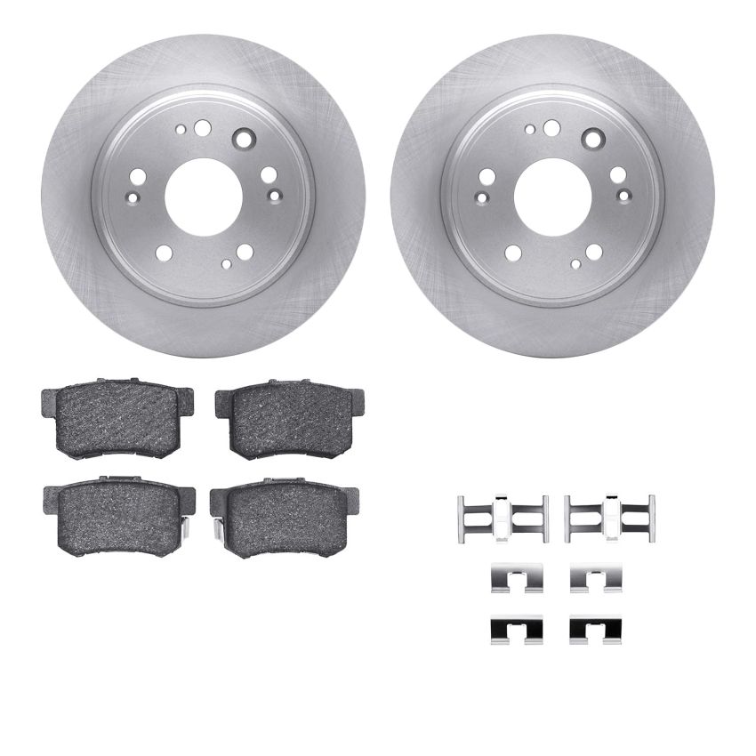 Dynamic Friction 6512-59387 Rotor Kit