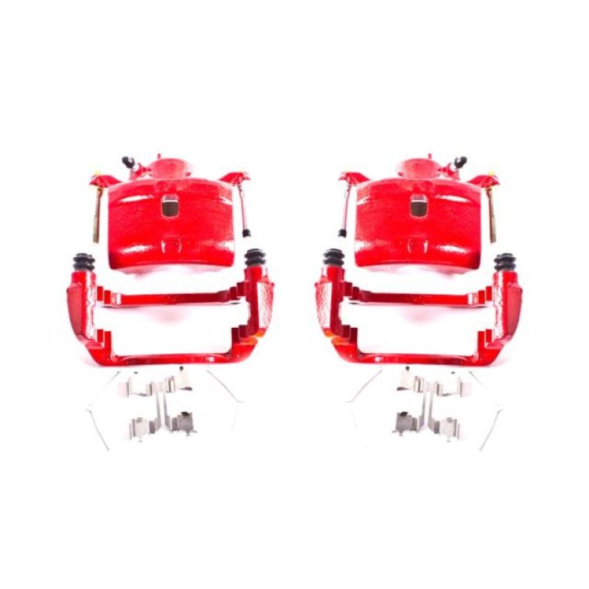 PowerStop S2662 Red Powder Coated Calipers