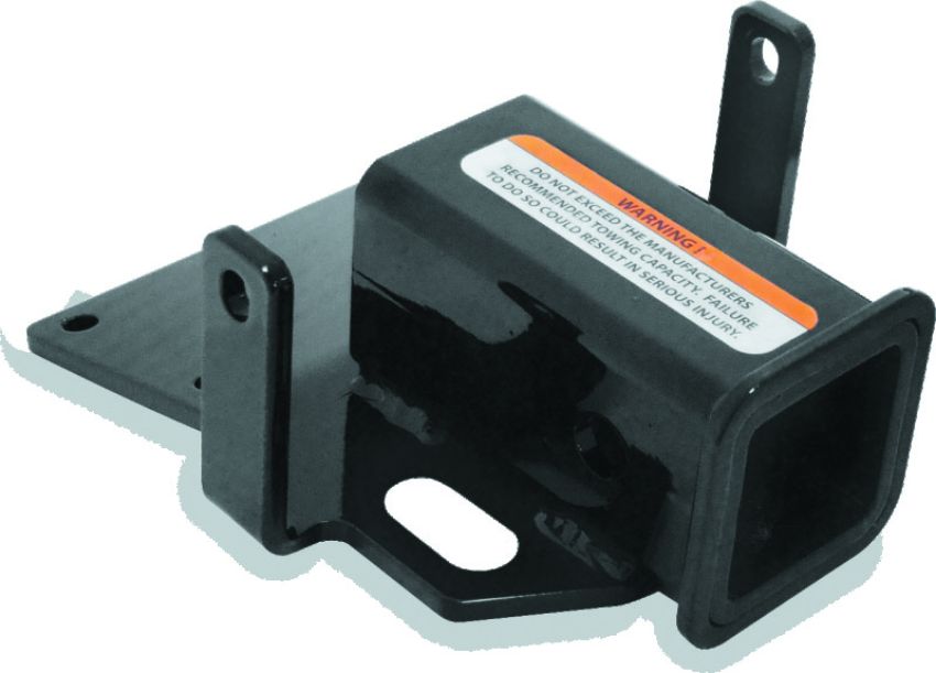 QuadBoss 568193 17-21 Kawasaki KAF400 Mule SX 4x4 2in UTV Rear Receiver Hitch