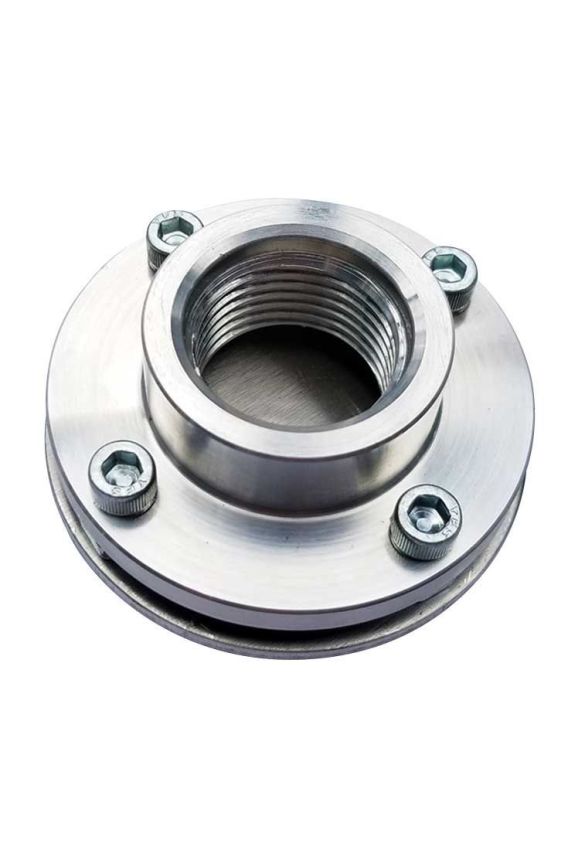 Moroso 22756 -10An Female Non Weld-On Valve Cover Fitting w/Baffle
