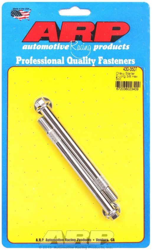 ARP ARP430-3507 S/S Starter Bolt Kit 6pt.