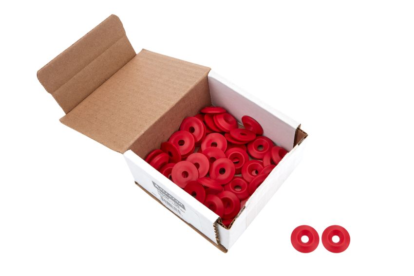 ALLSTAR PERFORMANCE ALL18692-50 Countersunk Washer Red 50pk