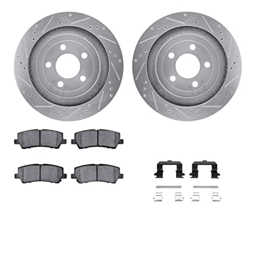 Dynamic Friction 7512-54080 Rotor Kit
