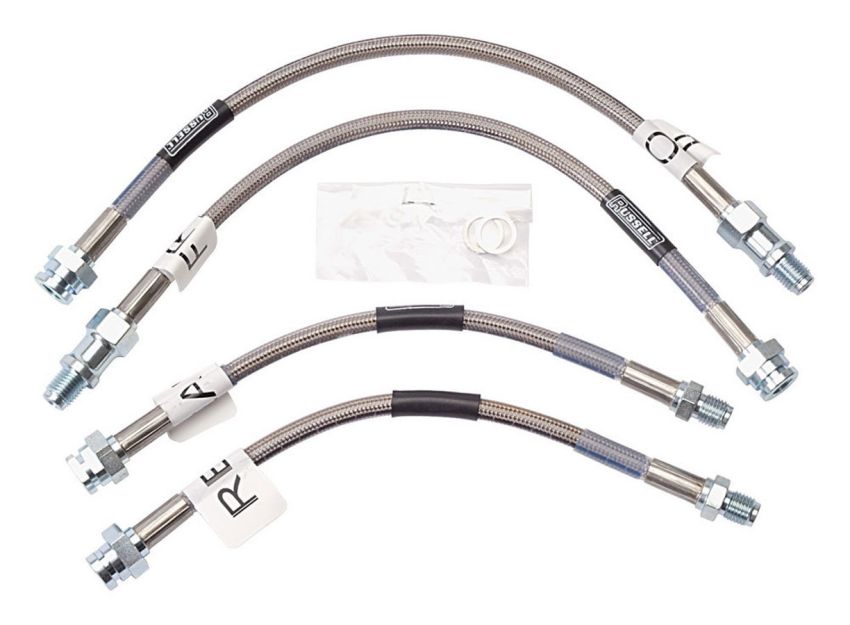 RUSSELL RUS692000 S/S Brake Line Kit 63-82 Corvette