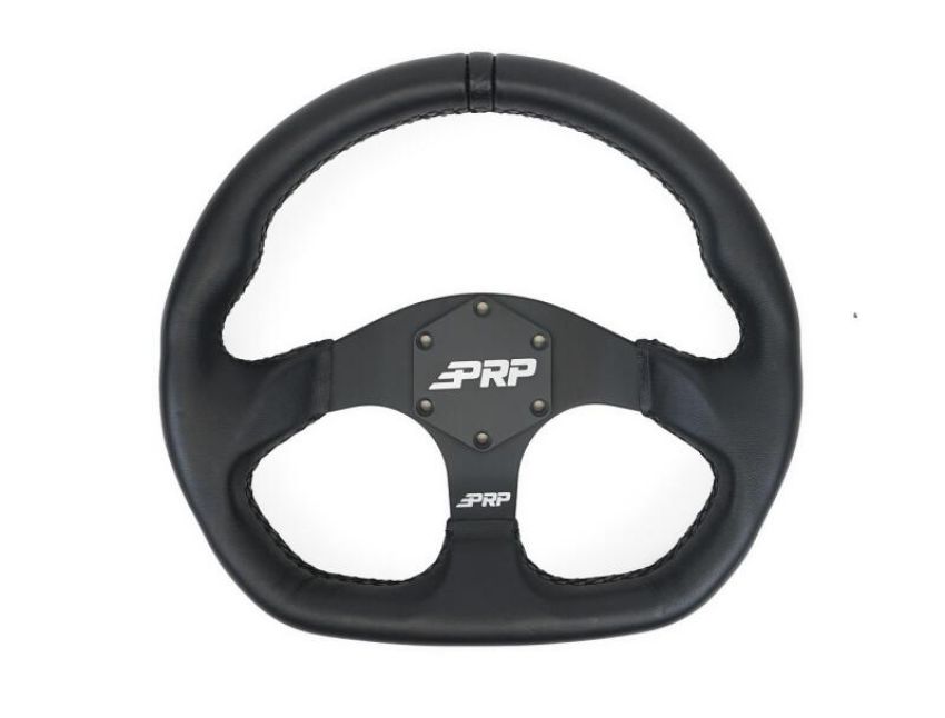 PRP Seats G240 PRP Comp-R Leather Steering Wheel - Black
