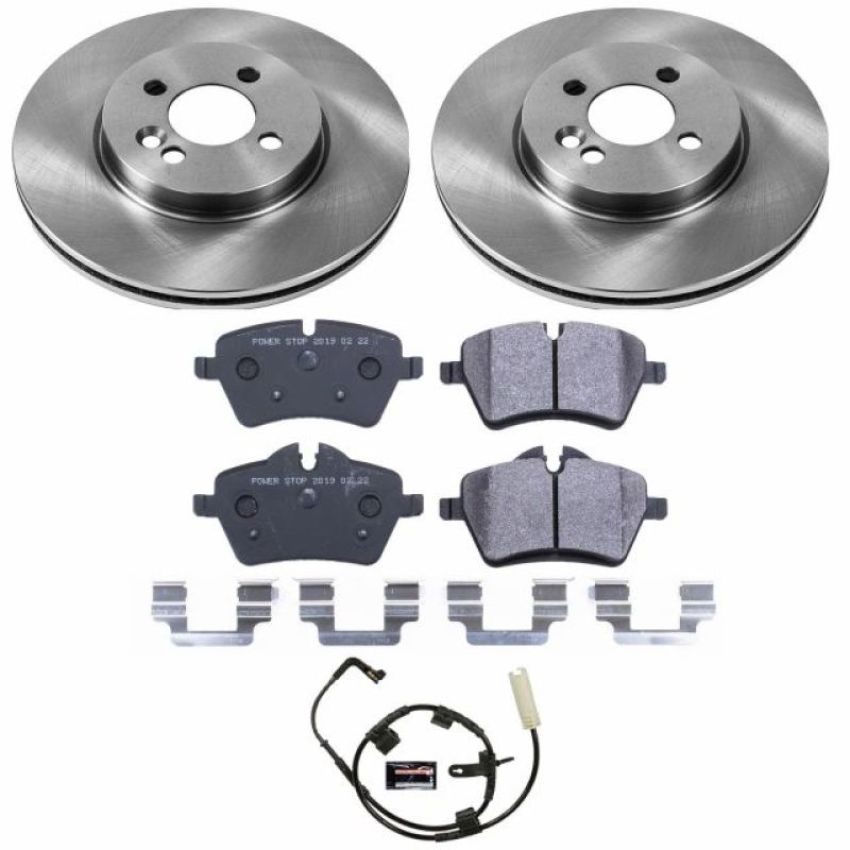 PowerStop TDBK6068 Track Day High-Performance Brake Pad and Rotor Kit